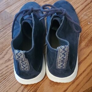 UGG Australia Freamon 1007645 Mens Blue Suede Ankle Chukka Booties Shoes Sz10.5